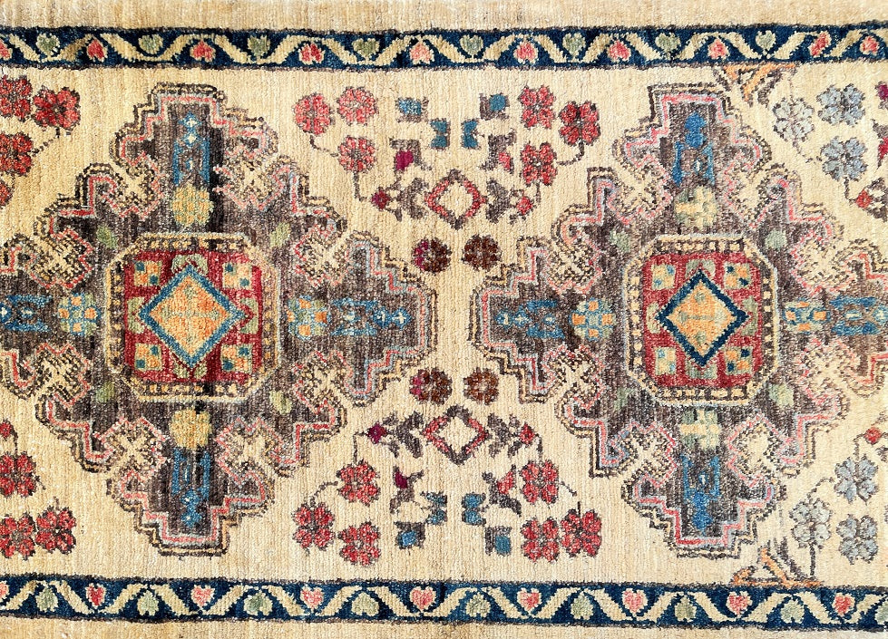 Afghan Royal Kazak Rug 97x60cm