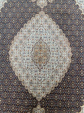 Masterpiece Fish Design Persian Tabriz Rug 3x2m