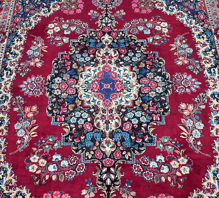 Persian Mood Rug Signed 4x3m