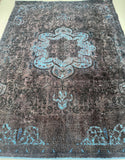 3.4x2.4m Vintage Persian Tabriz Rug