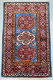 Afghan Super Kazak Rug 92x58cm