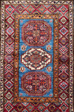 Afghan Super Kazak Rug 92x58cm