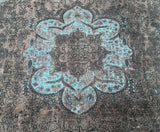3.4x2.4m Vintage Persian Tabriz Rug