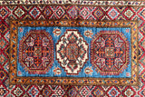 Afghan Super Kazak Rug 92x58cm