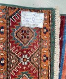 Afghan Super Kazak Rug 94x59cm