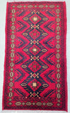 Door Mat Size Authentic Handmade Afghan Kunduz Rug 98x55cm Shoparug