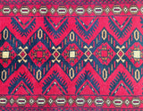 Door Mat Size Authentic Handmade Afghan Kunduz Rug 98x55cm