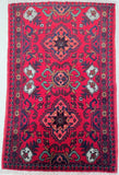 Tribal Kunduz Afghan Rug 92x57cm