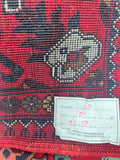 Tribal Kunduz Afghan Rug 92x57cm