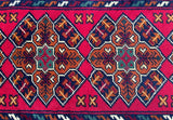 Tribal Kunduz Afghan Rug 101x47cm