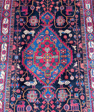 3x1.5m Tribal Persian Tuserkan Rug
