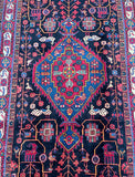 3x1.5m Tribal Persian Tuserkan Rug