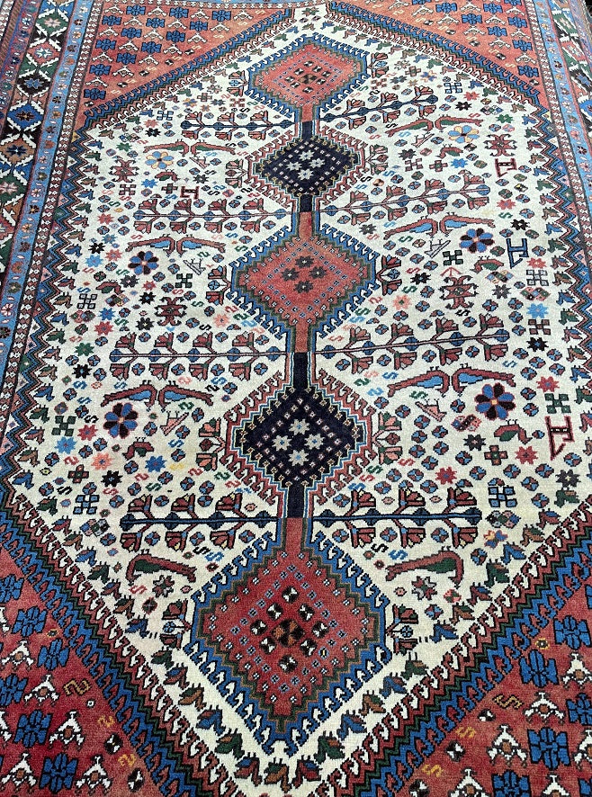 Tribal Persian Yalameh Rug 2.3x1.5m