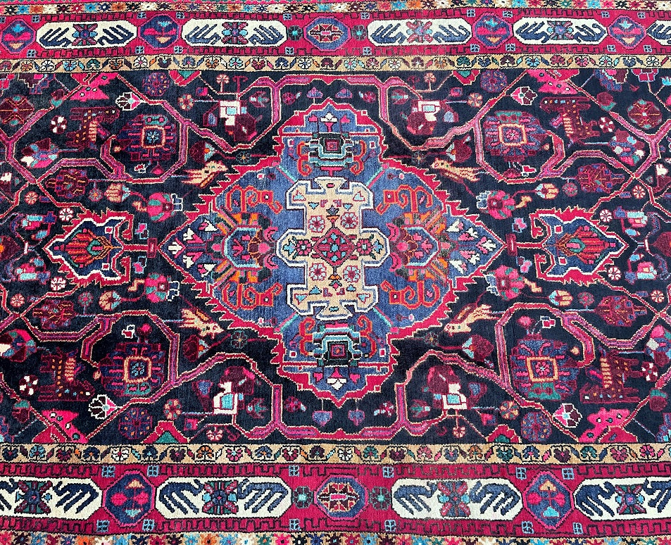 Tribal Persian Tuserkan Rug 2.9x1.6m