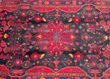 3.15x1.7m Tribal Persian Hamedan Rug