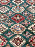 Afghan Super Kazak Rug 2.4x1.8m