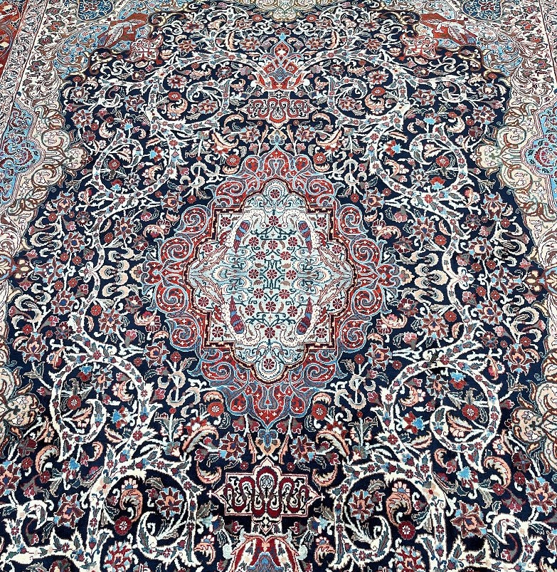 Traditional Persian Kashmar Rug 4x3m