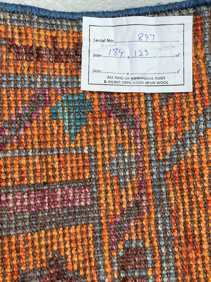 1.8x1.2m Tribal Gabbeh Afghan Rug