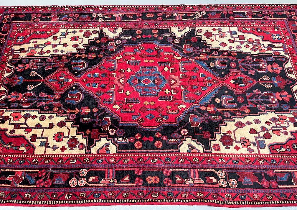 2.8x1.7m Tribal Tuyserkan Persian Rug