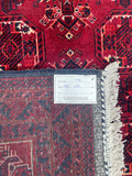 Vintage Afghan Bashiri Rug 1.9x1.2m