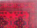 Tribal Afghan Kunduz Rug 2x1.2m