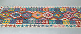 3m Afghan Waziri Kilim Hall Runner
