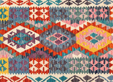 3m Afghan Waziri Kilim Hall Runner