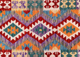 1.9m Afghan Waziri Kilim Hall Runner