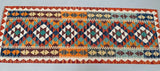 2m Afghan Aryana Kilim Hall Runner