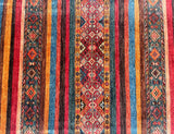 2.6m Shawl Afghan Super Kazak Hall Runner
