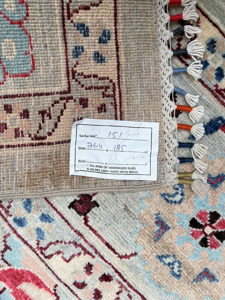 2.6x1.9m Ziegler Chobi Afghan Rug