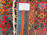 2.6m Shawl Afghan Super Kazak Hall Runner