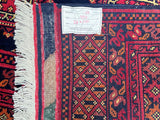 Bokhara Afghan Khamyab Rug 2.6x1.7m