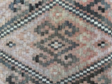 Vintage Afghan Meymaneh Kilim Rug 1x0.8m