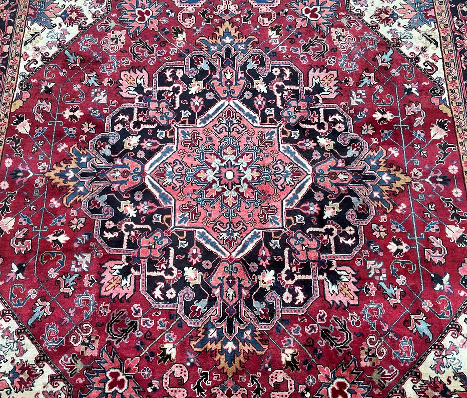 3.6x2.6m Tribal Persian Heriz Rug