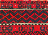 1.8x1m Tribal Meymaneh Afghan Kilim Rug
