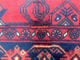 Vintage Afghan Kunduz Rug 2.9x2m