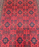 Vintage Afghan Kunduz Rug 2.9x2m