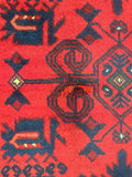 Vintage Afghan Kunduz Rug 2.9x2m