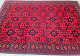 Vintage Afghan Kunduz Rug 2.9x2m