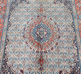 3x2.1m Vintage Persian Birjand Rug
