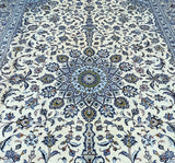 Large Room Size Authentic Handmade Persian Kashan rug 3.7x2.5m