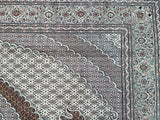 Fish Design Persian Tabriz Rug 3.5x2.5m