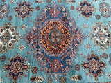 2.5x1.8m Super Kazak Afghan Rug