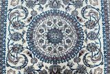 Vintage Persian Nain Rug 3.35x2.4m