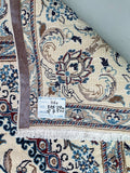 Vintage Persian Nain Rug 3.35x2.4m