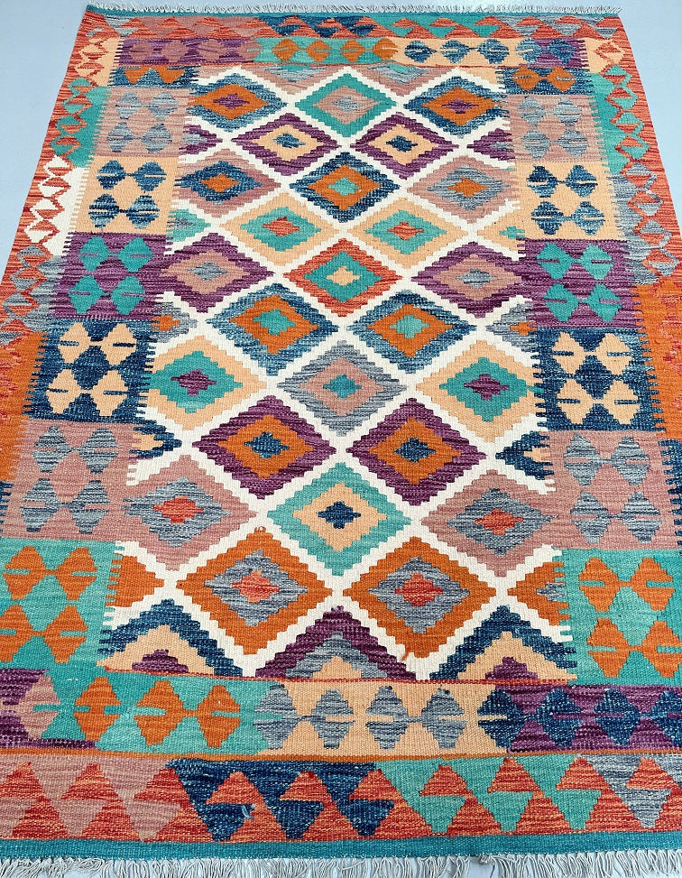 Waziri Rug Afghan Waziri Kilim Rug 2x1.5m | shoparug