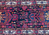 5m Tribal Persian Tuserkan Hall Runner