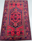 Tribal Persian Zanjan Rug 2x1.3m