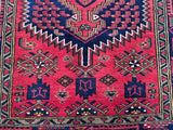 Tribal Persian Zanjan Rug 2x1.3m